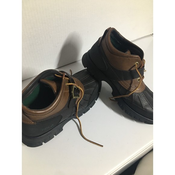 Polo Ralph Lauren Dover II Leather Duck Boots Size 11.5 main image 7